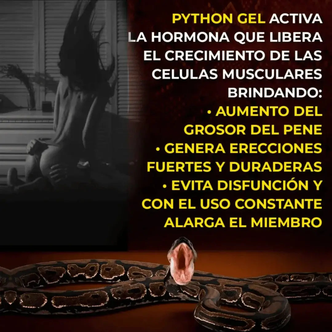 Python Gel - For Men 🐺🔥