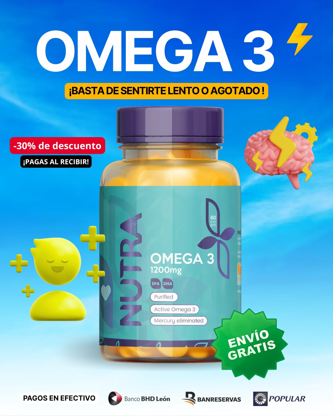 Omega 3 Natural - X60 Caps