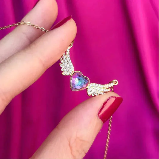 Collar Alas del Corazón 💖✨
